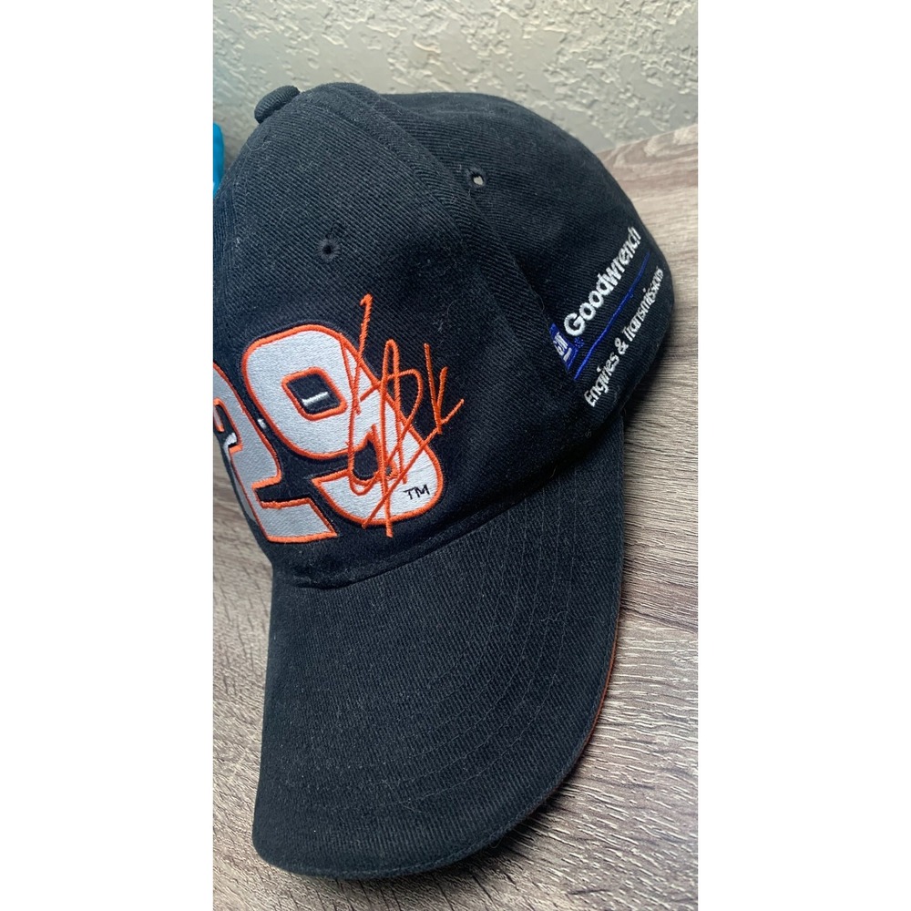 Chase Kevin Harvick #29 Hat NASCAR Racing Adjustable Cap Black Orange One Size